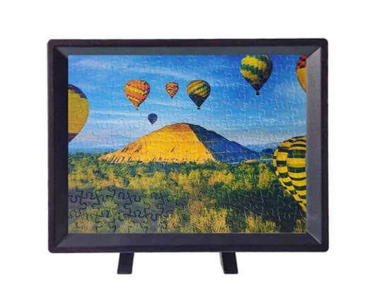 Pirámide del Sol, Teotihuacán: Rompecabezas 150 Piezas Miniatura PieceRelax