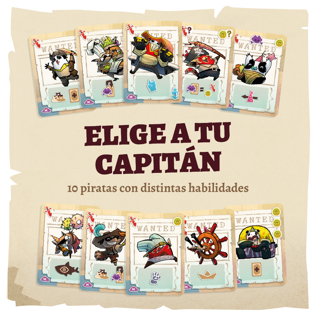 Pirate King, Juego de Mesa, Detestable Games