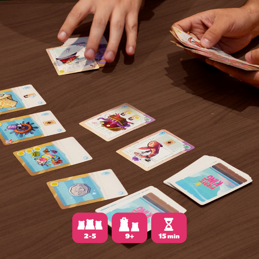 Pirate King, Juego de Mesa, Detestable Games