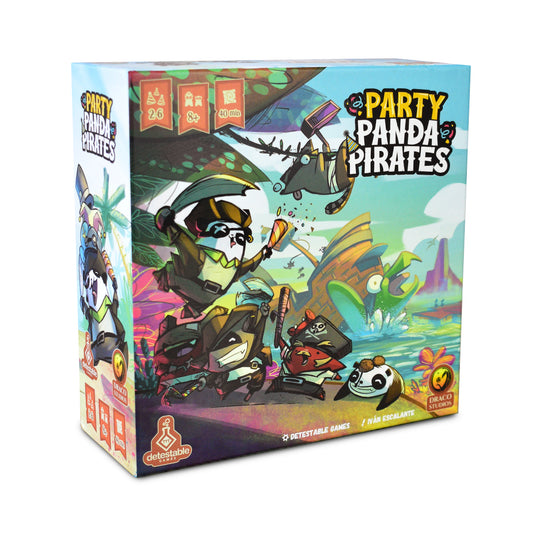 Party Panda Pirates Retail Edition, Juego de Mesa Detestable Games