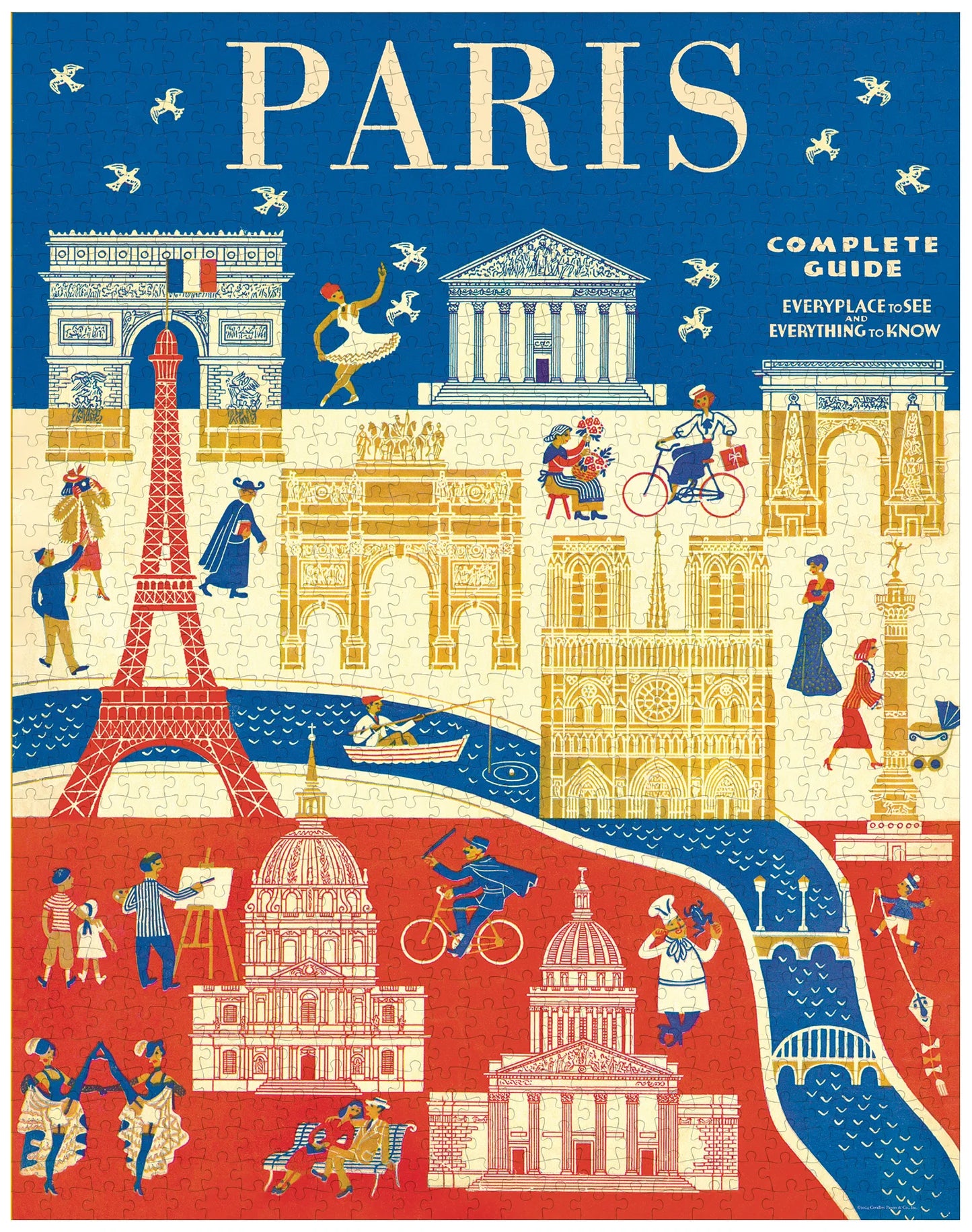 Rompecabezas Paris, Cavallini & Co