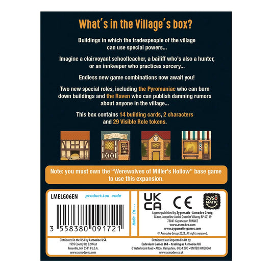 The Werewolves of Miller's Hollow: The Village Expansion (Inglés)