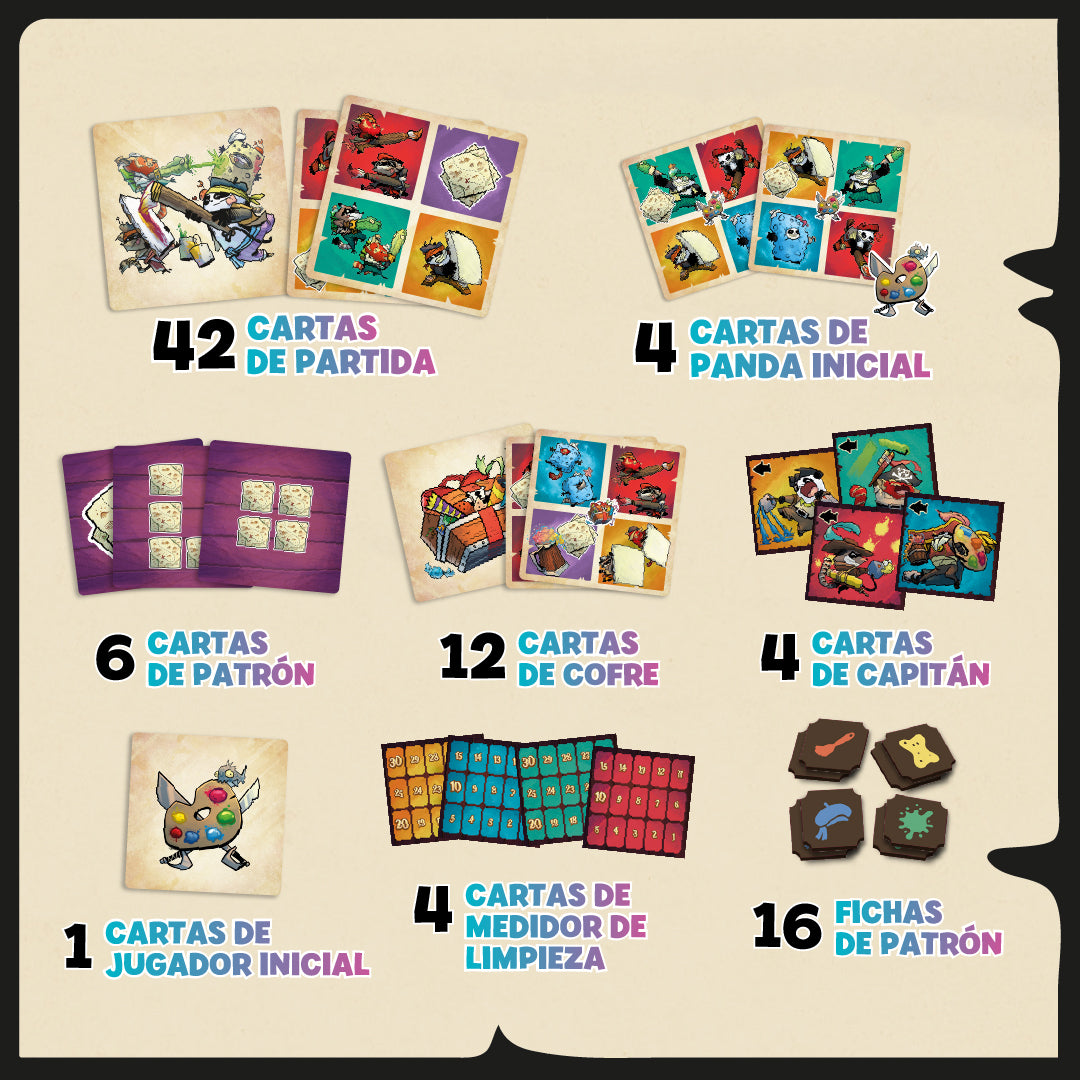 Regroup Panda Crew, Juego de Mesa, Detestable Games