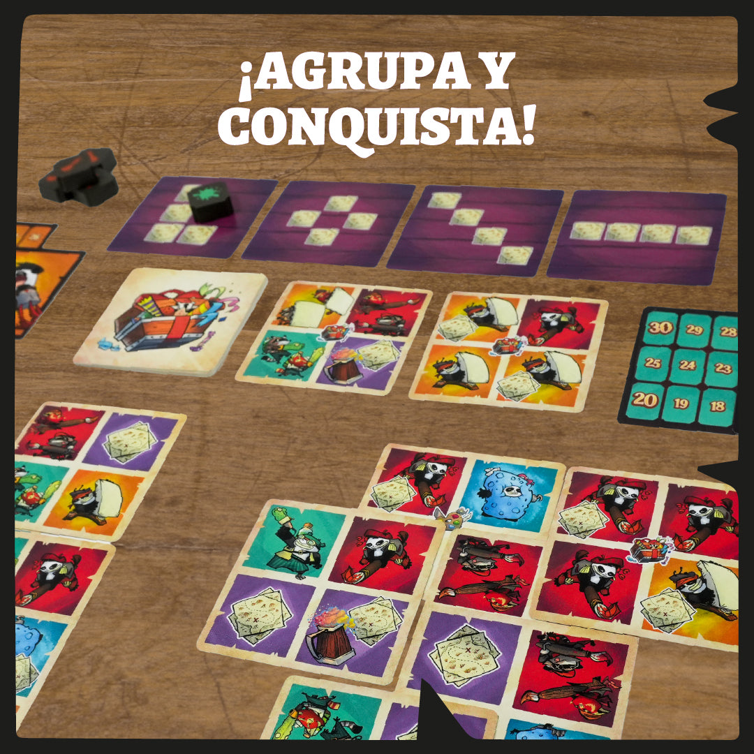 Regroup Panda Crew, Juego de Mesa, Detestable Games