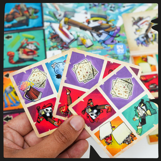 Regroup Panda Crew, Juego de Mesa, Detestable Games