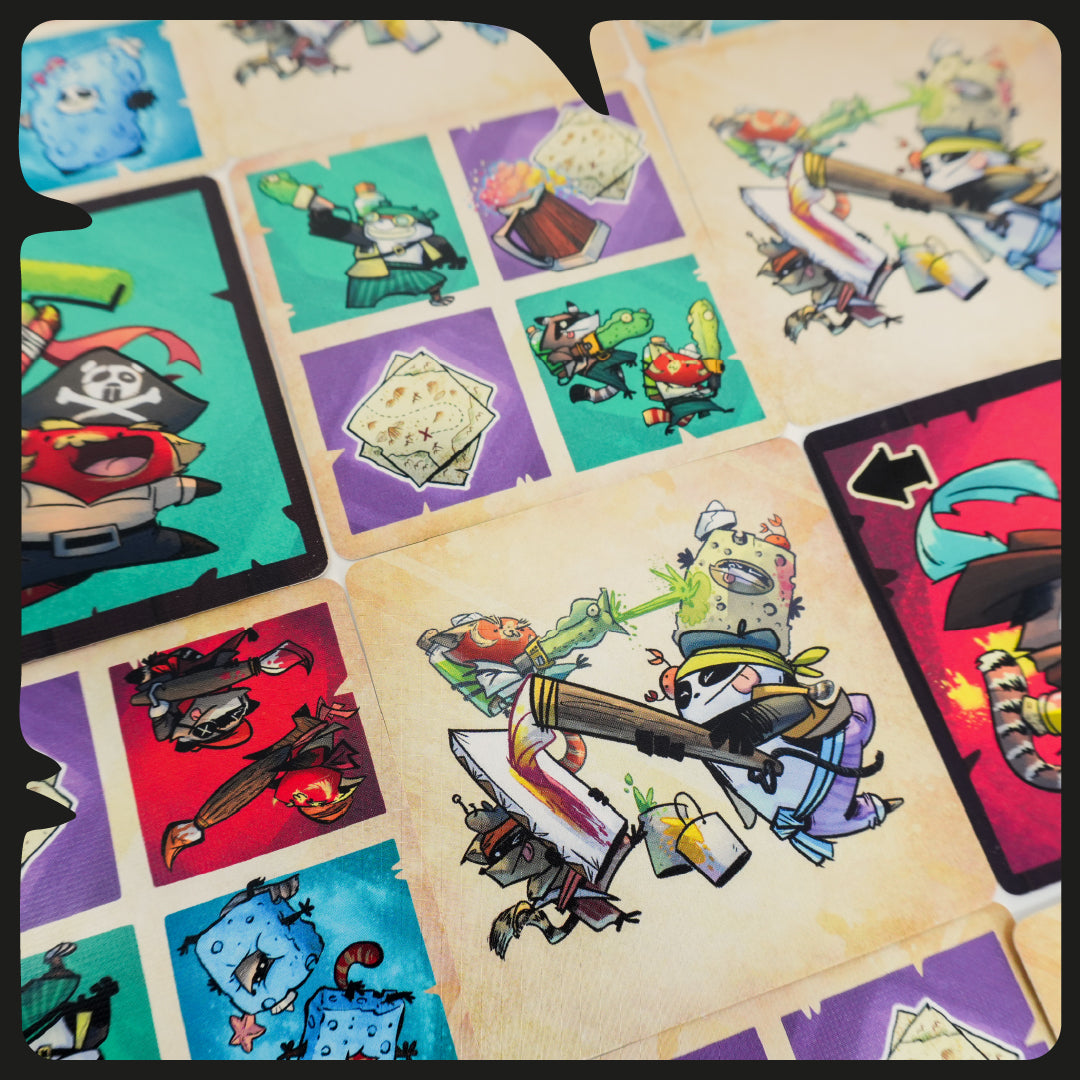 Regroup Panda Crew, Juego de Mesa, Detestable Games