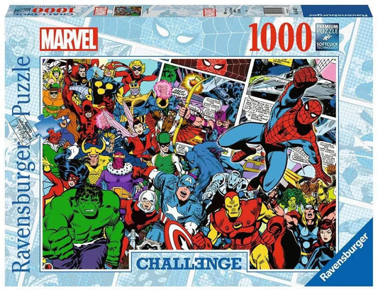 Challenge - Marvel: Rompecabezas 1000 Piezas Ravensburger