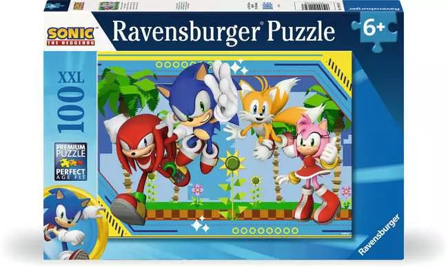 Sonic The Hedgehog: Rompecabezas 100 Piezas Ravensburger