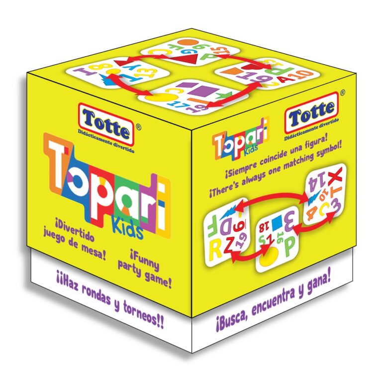 Topari Kids, Juego de Mesa, Educativos Totte