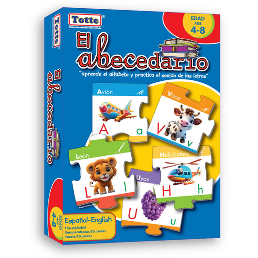 El Abecedario (español-inglés), Educativos Totte