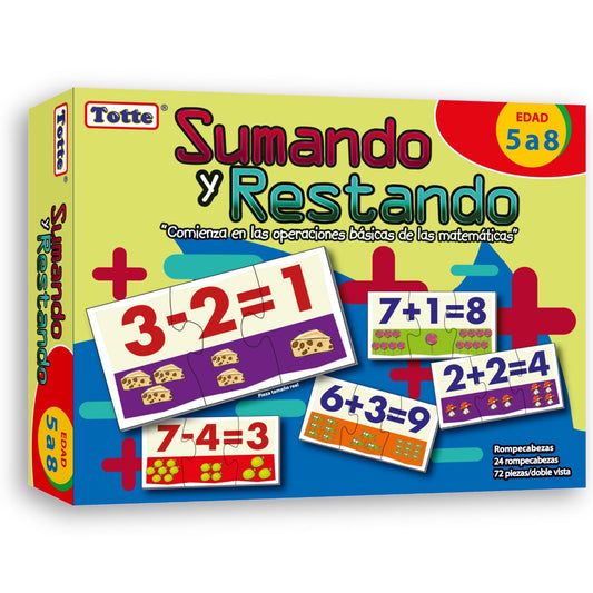 Sumando y Restando, Educativos Totte