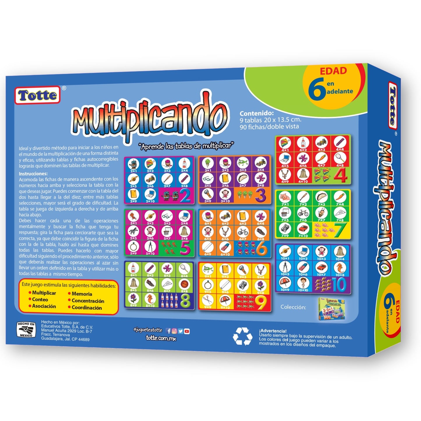 Multiplicando, Educativos Totte