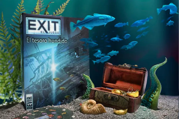 EXIT – El Tesoro Hundido, Juego de Mesa, Devir