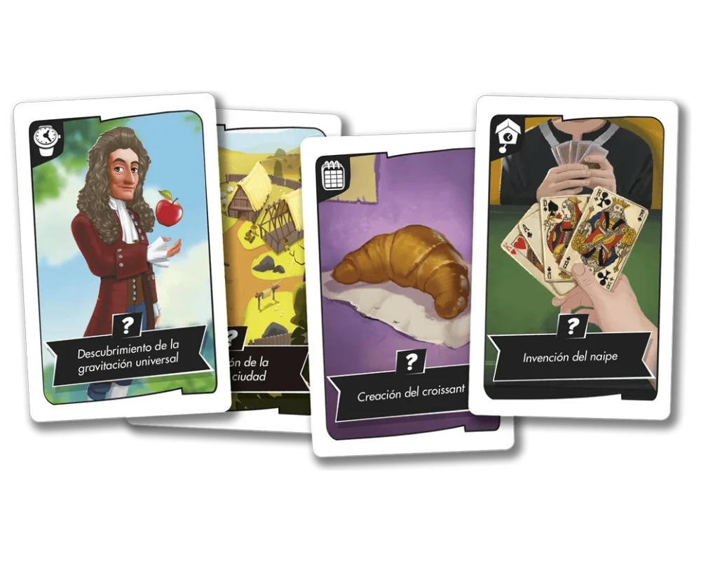 Timeline Twist, Juego de Mesa en Español, Asmodee
