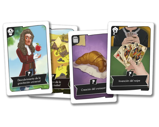 Timeline Twist, Juego de Mesa en Español, Asmodee
