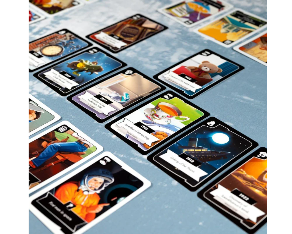 Timeline Twist, Juego de Mesa en Español, Asmodee
