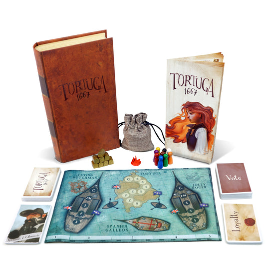 Tortuga 1667: Juego de Mesa en Inglés, Facade Games