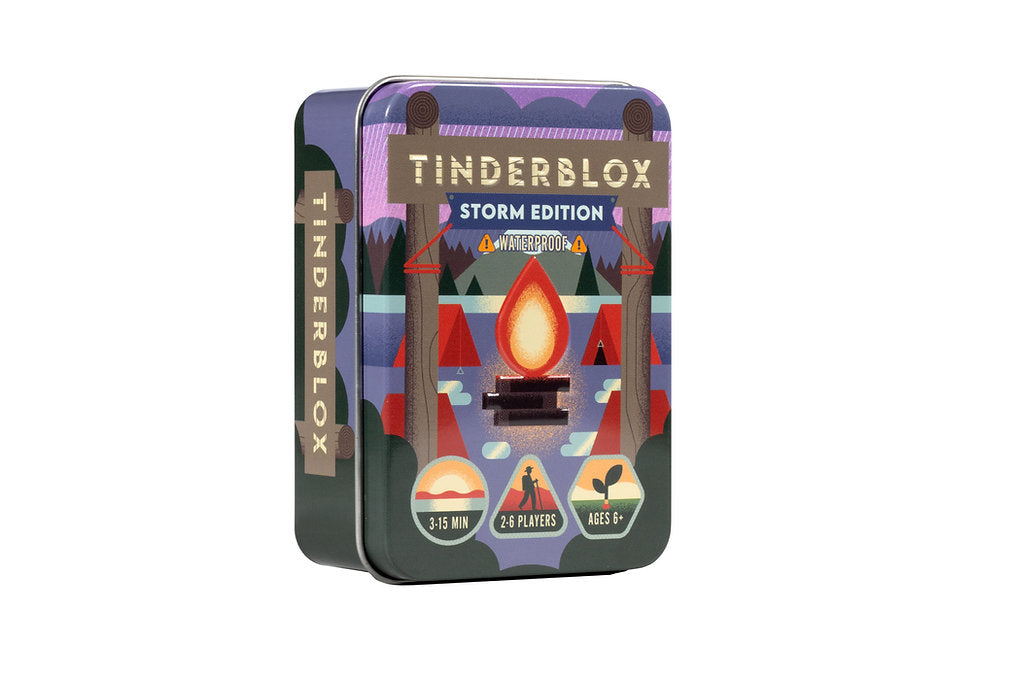 Tinderblox Storm Edition: Juego de Mesa en Inglés, Alley Cat Games