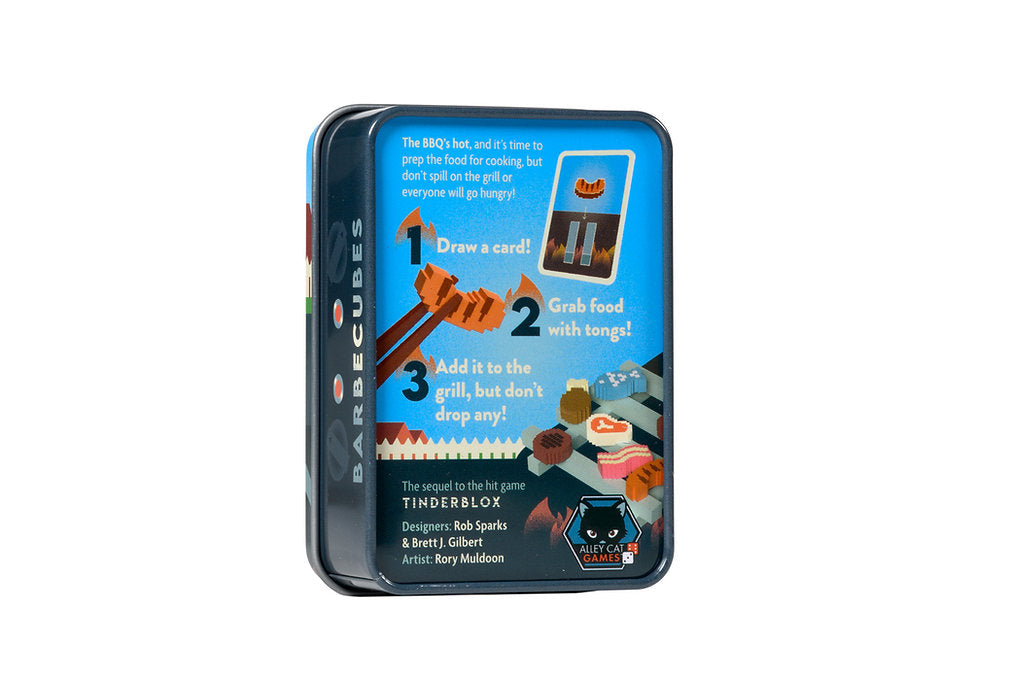 Barbecubes: Juego de Mesa en Inglés, Alley Cat Games