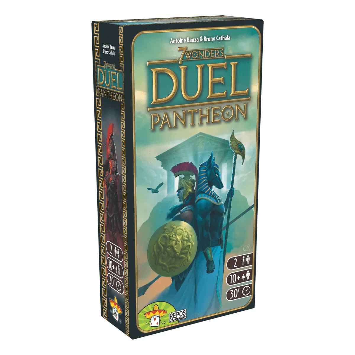 7 Wonders Duel Pantheon Expansion (Inglés), Juego de Mesa Asmodee