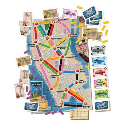 Ticket to Ride New York (Español) Juego de Mesa Asmodee