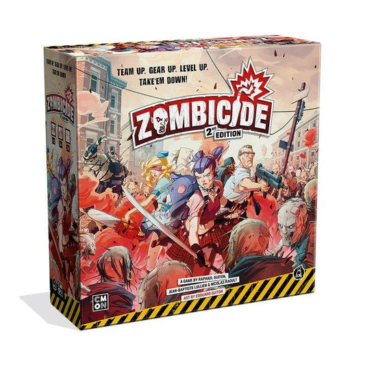 Zombicide Core Set 2ª Edition (Inglés), Juego de Mesa Asmodee
