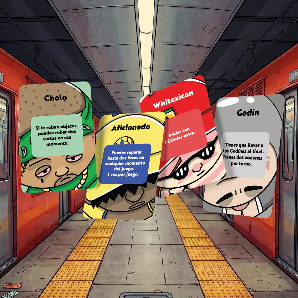 Metropoli, Juego de Mesa Del Metro Ideotas