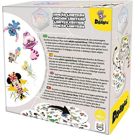 Dobble Disney 100 aniversario - Juego de cartas