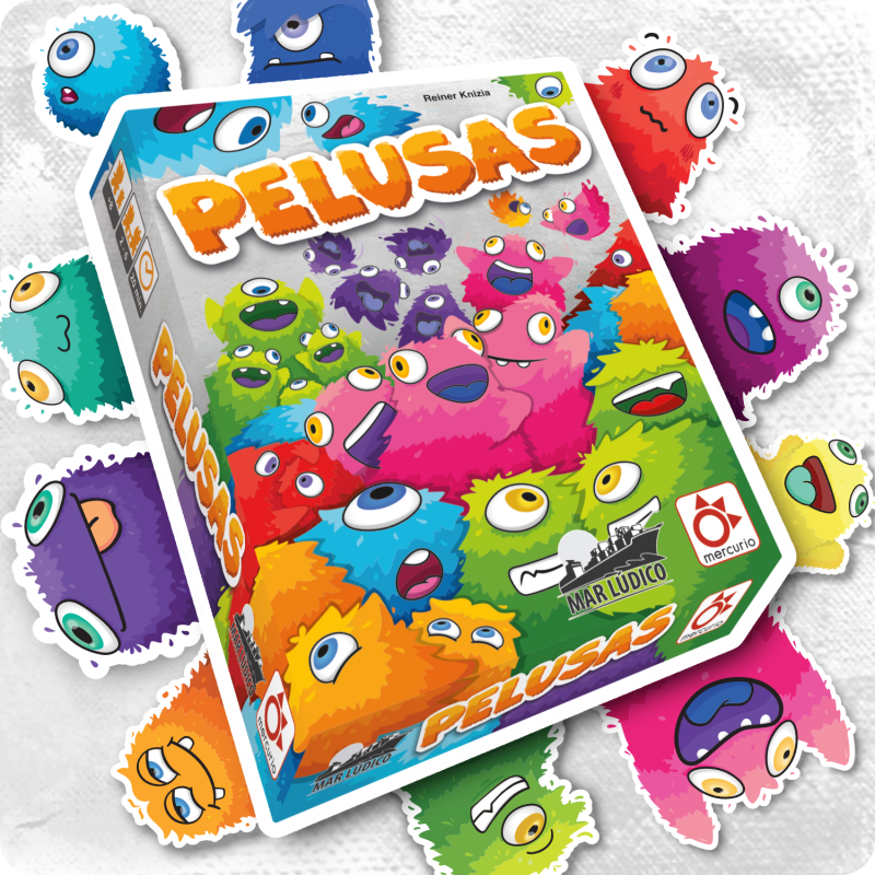 Pelusas, Juego de Mesa Mercurio