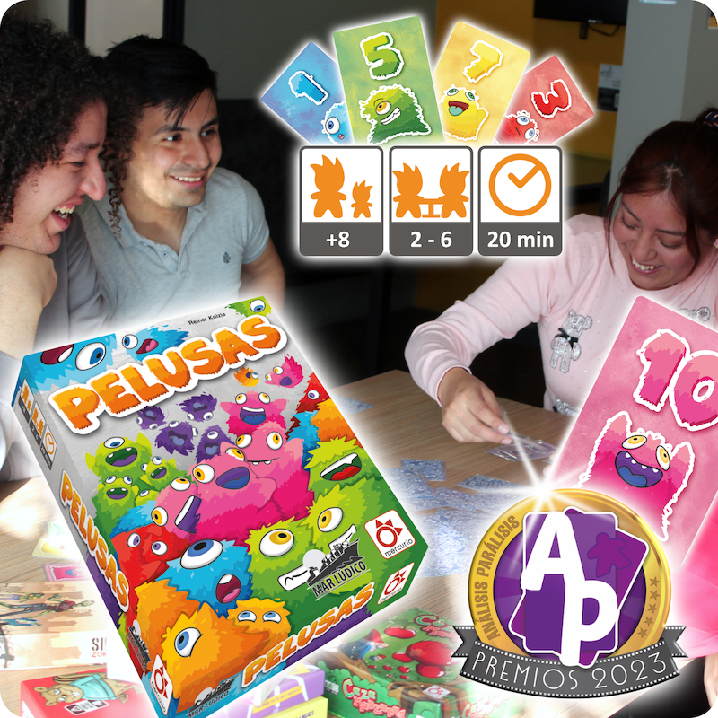 Pelusas, Juego de Mesa Mercurio