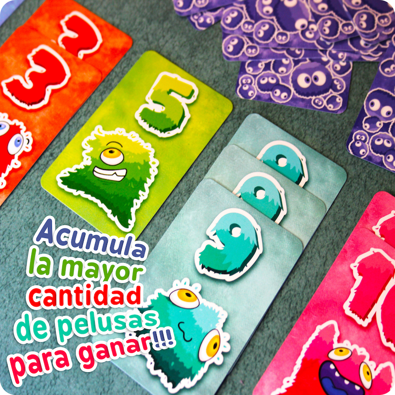 Pelusas, Juego de Mesa Mercurio