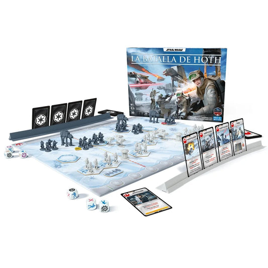 Star Wars La Batalla de Hoth, Juego de Mesa en Español Asmodee