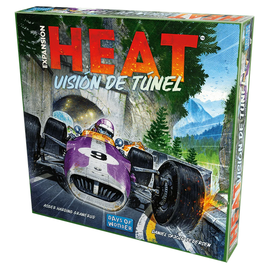 Heat: Visión de Tunel (Español), Juego de Mesa Asmodee