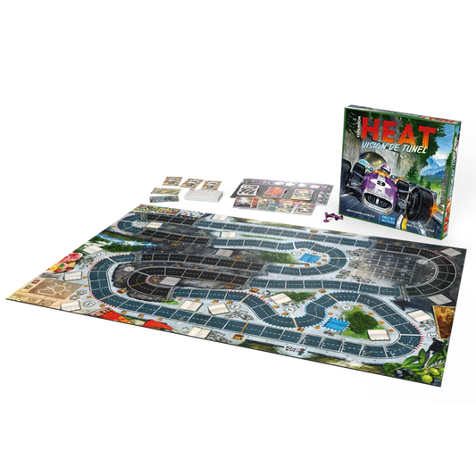 Heat: Visión de Tunel (Español), Juego de Mesa Asmodee