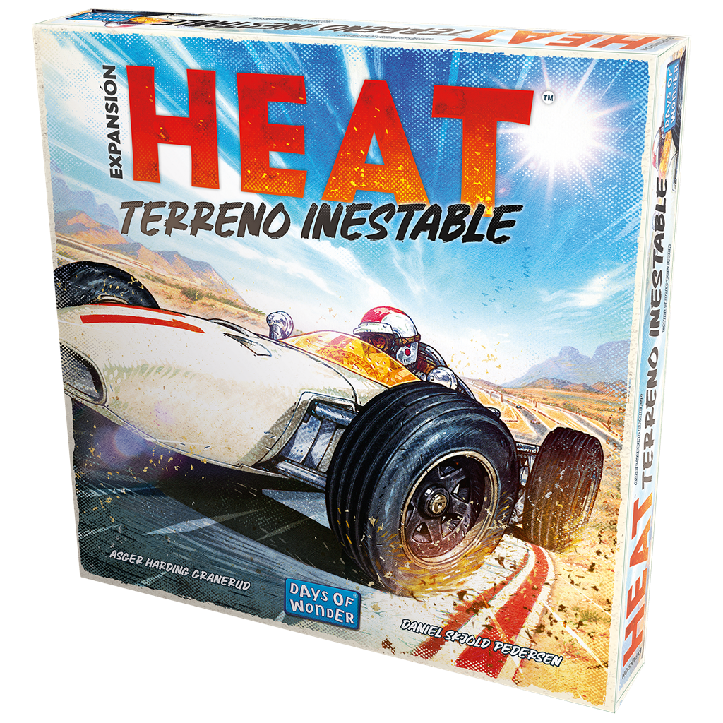 Heat Terreno Inestable. Juego de mesa en Español. Asmodee