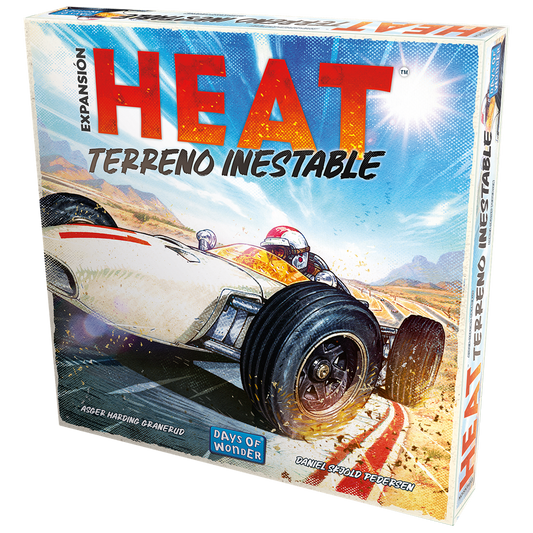 Heat Terreno Inestable. Juego de mesa en Español. Asmodee
