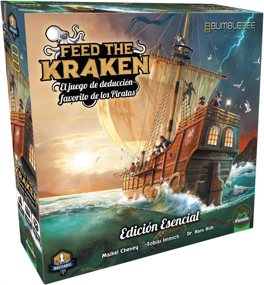 Feed The Kraken Edicion Esencial, Juego de Mesa