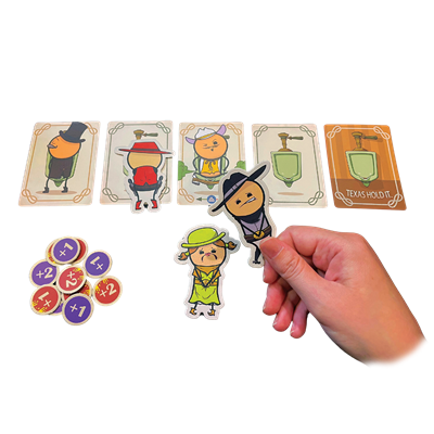 Texas Hold It, Juego de Mesa Asmodee