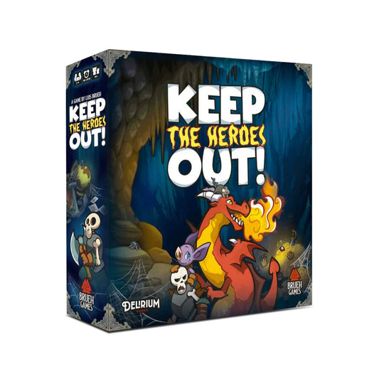 PREVENTA: Keep the Heroes Out!, Juego de Mesa Delirium en Español