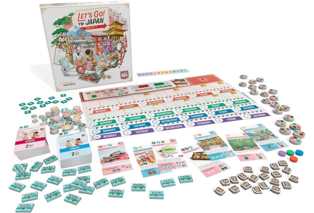 Let's Go Japan! Juego de Mesa Delirium