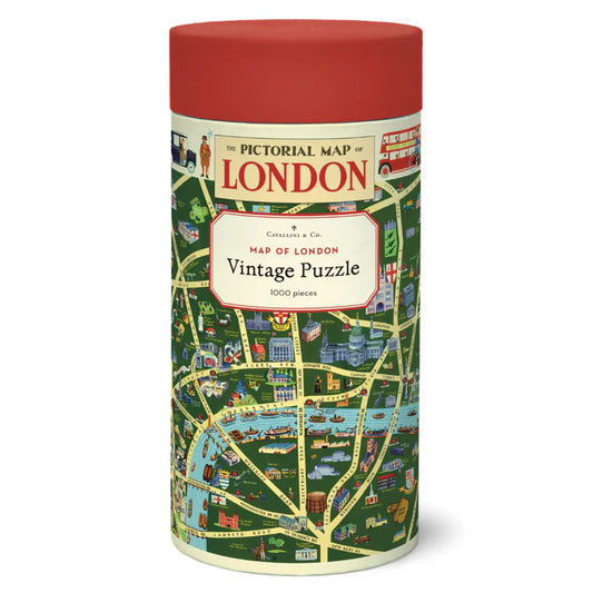 Rompecabezas Vintage Map of London