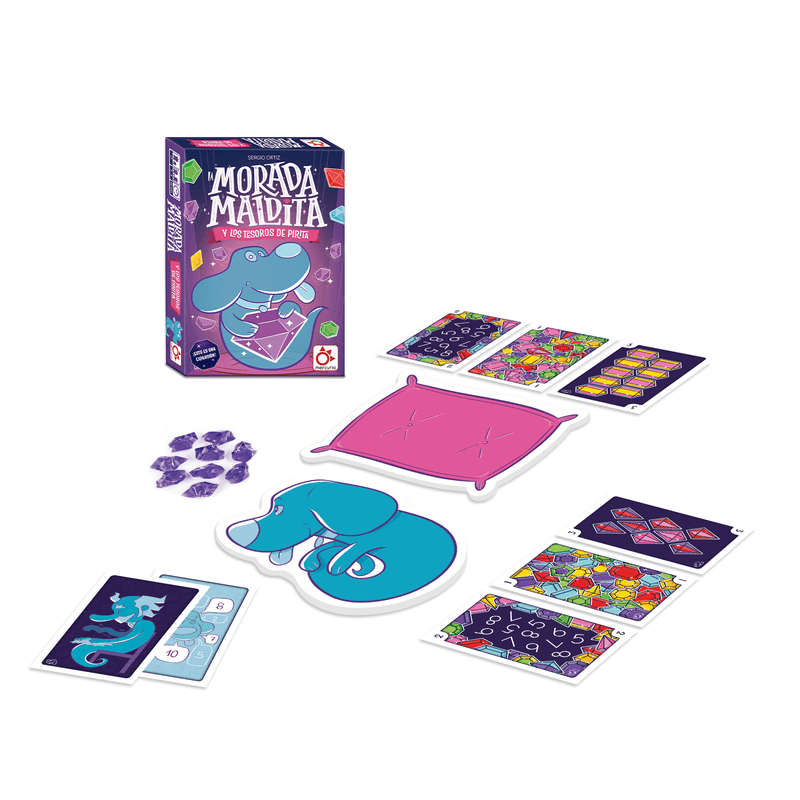 Morada Maldita, y los Tesoros de Piritas (Expansion) Juego de Mesa Mercurio