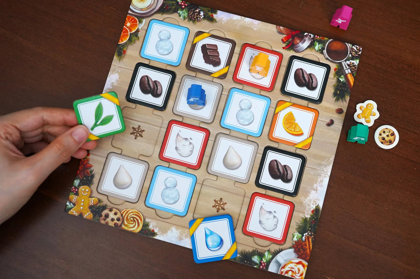 Coffee Rush Winter Edition Español, Juego de Mesa Korea Board Games