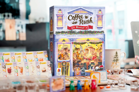 Coffee Rush Winter Edition Español, Juego de Mesa Korea Board Games