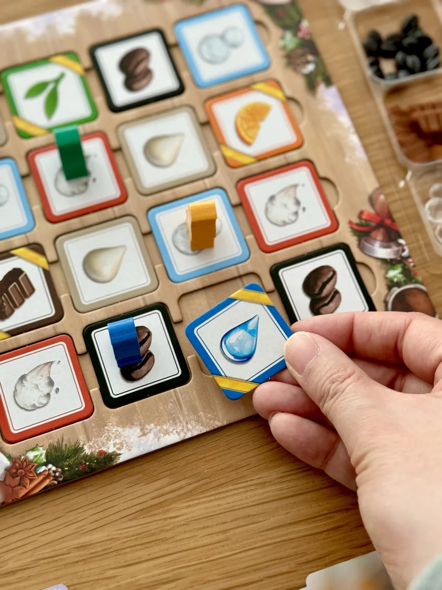 Coffee Rush Winter Edition Español, Juego de Mesa Korea Board Games