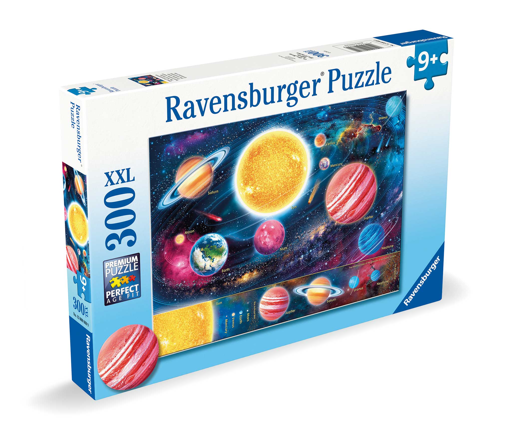 El Sistema Solar: Rompecabezas 300 Piezas XXL Ravensburger – Ficha y ...