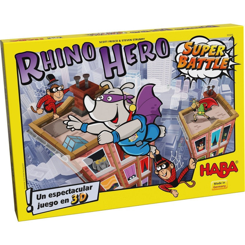 Rhino Hero Super Battle, Juego de Mesa HABA