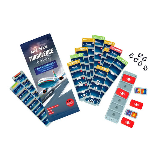 Sky Team: Expansion Turbulence, Juego de Mesa en Español