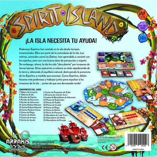PREVENTA: Spirit Island, Juego de Mesa Arrakis en Español