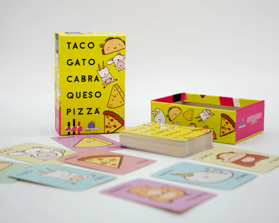 Taco Gato Cabra Queso Pizza - Juego de Mesa Blue Orange